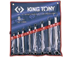 Набір ключів комбінованих KING TONY 1708MR 6-23мм (8 предметів)