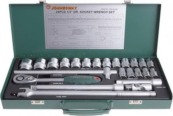 Набор инструментов Jonnesway S04H4524S 1/2" (24 предмета)