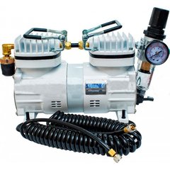 Миникомпрессор низкого давления SUMAKE MC-1103HFRGM с регулятором,фильтром и шлангом 1/6HP