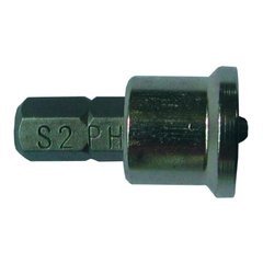 Набір біт з обмежувачем Sigma 4010281 PH2 × 25 мм S2 ¼" 10 шт. на блістері