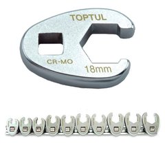 Набір розрізних ключів 3/8" 10-19 мм 10 од.TOPTUL GAAR1001