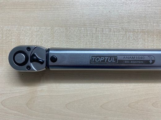 Ключ динамометрический 1/2" 80-400 Нм TOPTUL ANAM1640